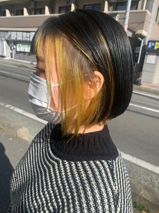 ショート SEAM アキホのヘアスタイル