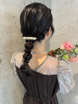ロング ヘアアレンジ 美髪× ヘアセット✨Araiのヘアスタイル