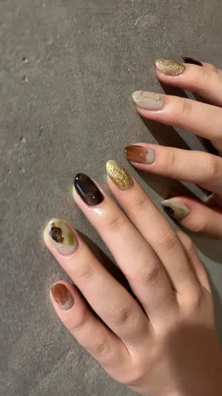 ネイル mano Hanaのネイルデザイン