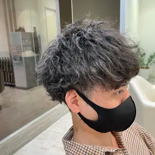 パーマ メンズ men'sパーマ/ tatsukiのヘアスタイル