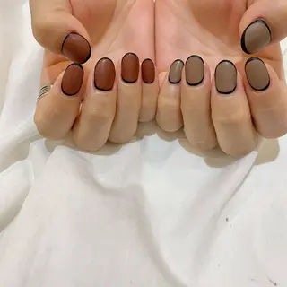 ネイル 藤原 胡桃のネイルデザイン