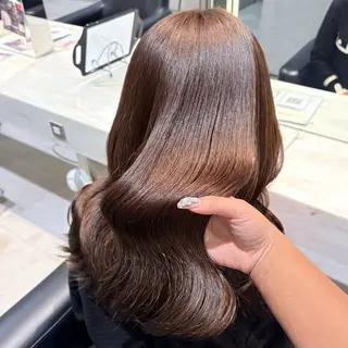 ロング カラー 縮毛矯正/Wカラー /アレンジ🌙あまにのヘアスタイル