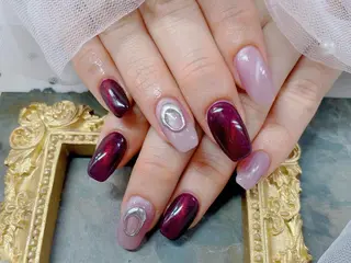 ネイル マジック ミラーのネイルデザイン