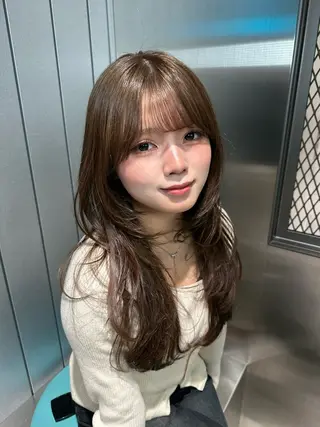 ミディアム コウスケ/ lond uluのヘアスタイル