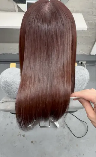 ロング ブリーチ×縮毛矯正 💫だいちのヘアスタイル