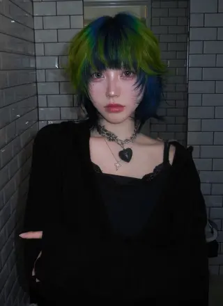 ショート カラー 韓国ヘア/ハイトーン RYUSEIのヘアスタイル