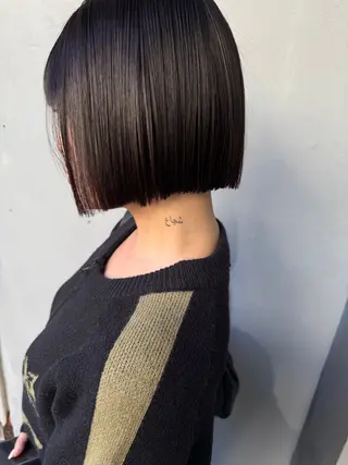 ミディアム fubuki🪷 似合わせカットカラーのヘアスタイル