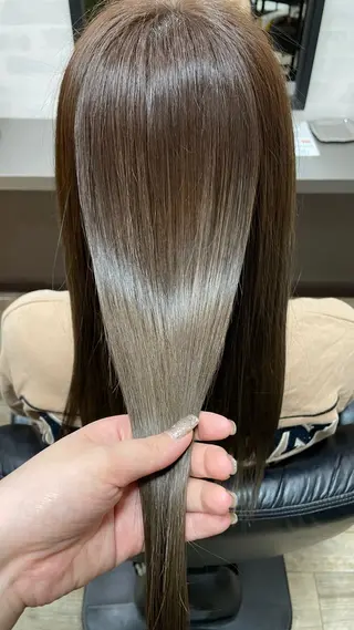 ミディアム カラー SHEERIE🌿 阿部羽玖のヘアスタイル