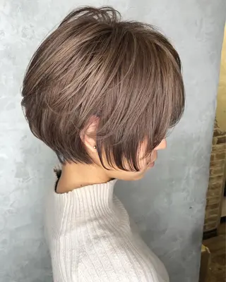 ショート カラー ヘアアレンジ 遠藤 拓馬のヘアスタイル