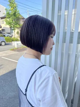 ミディアム 長谷川 遥のヘアスタイル
