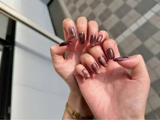 ネイル kina Ｗ🦭のネイルデザイン