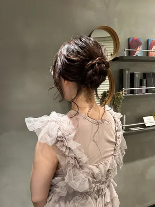 ロング ヘアアレンジ タナカ カナ🫧のヘアスタイル