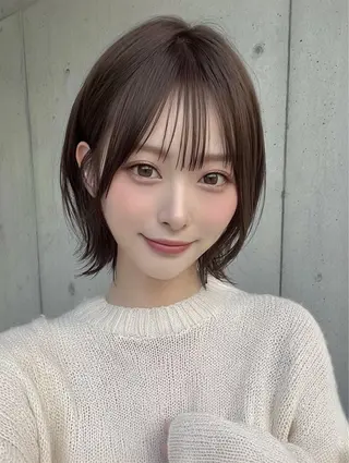 ショート くびれボブレイヤー 渋谷/kougaのヘアスタイル