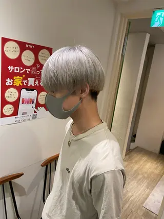 ショート 艶髪 森田/嵩士のヘアスタイル