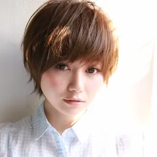 ショート 石川 理恵のヘアスタイル