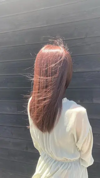 カラー レイヤー/顔まわり/ 南草津/ゴトウのヘアスタイル