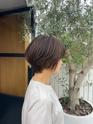 ショート 吉田 咲樹のヘアスタイル
