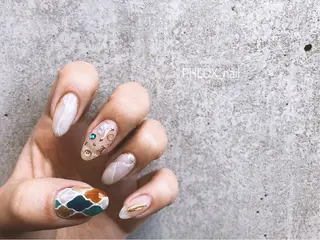 ネイル s/w ＿shokoのネイルデザイン