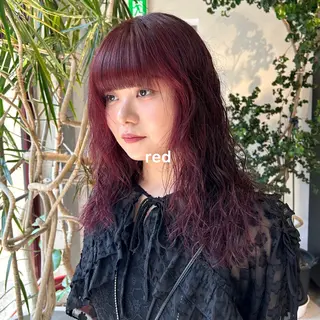 カラー 暖色カラー推し/ トヤエリコのヘアスタイル