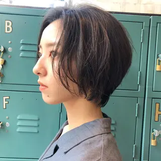 ショート すきバサミを使わない カット✂️✨郡司泰之のヘアスタイル