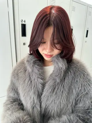 ミディアム 🎀韓国/髪質改善 長野美和🎀のヘアスタイル
