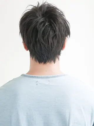 ショート カラー メンズ ✂︎美容室✂︎ hiroマンツーマンのヘアスタイル