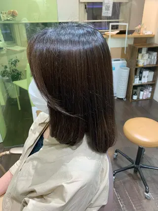 ミディアム デジタルパーマ🫧 韓国風ヘア🫧サクラのヘアスタイル