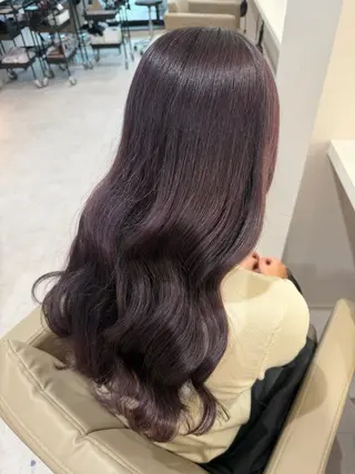 ロング カラー 🎀ブリーチ🎀栄 艶カラー/yukiのヘアスタイル