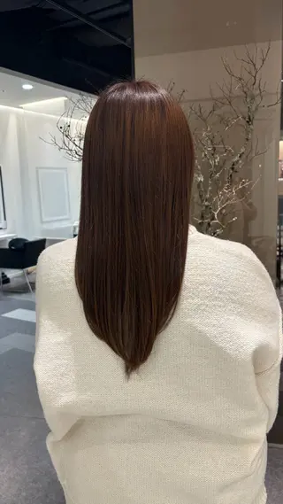 ロング 透明感カラー🫧×癒 しスパ鈴木思音のヘアスタイル