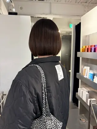 ショート ボブ/似合わせカット /ニュアンスカラーのヘアスタイル