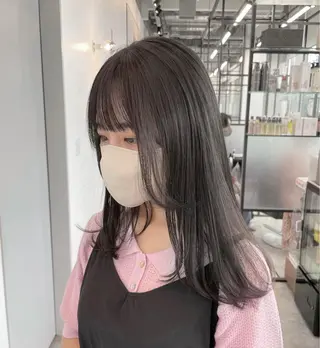 ロング カラー 柔らか透け感カラー 🌿ムロヤリョウスケのヘアスタイル