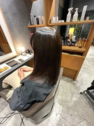 セミロング 井手口 佑弥のヘアスタイル