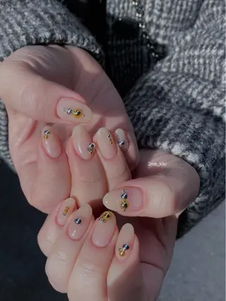 ネイル 大人かわいいネイル♡ Kikiのネイルデザイン