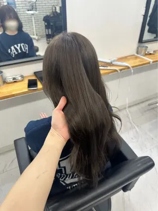 ロング カラー Maia🦋 博多 透明感カラーのヘアスタイル