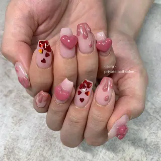 ネイル AERA nail shino🐱⸝꙳のネイルデザイン