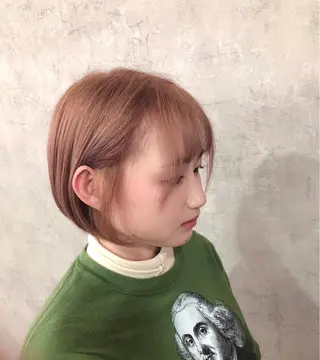 ショート カラー エビスザキレン／メン ズ／心斎橋🌳のヘアスタイル