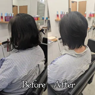 ショート カラー R hair🧡 伊藤美和🤎のヘアスタイル