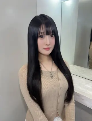 ミディアム 🦋韓国ヘア 坂本 菜摘🦋のヘアスタイル