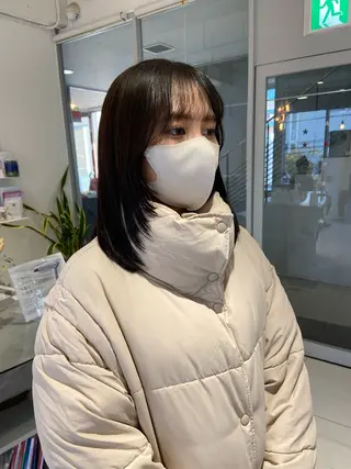 セミロング 浅野 匠のヘアスタイル