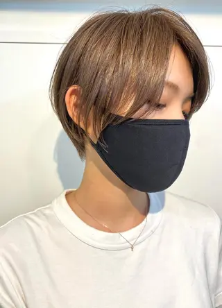 ショート カラー 🍃ショートヘア🍃 北林春樹のヘアスタイル