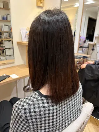 ミディアム Nanaka Luana 難波店のヘアスタイル