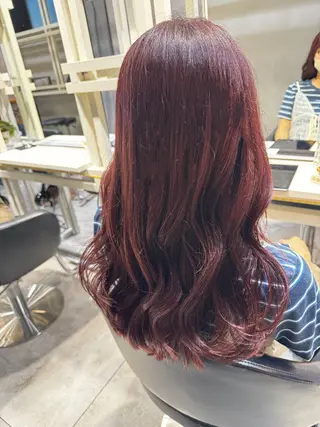ロング カラー 似合う髪型が 分からない方へのヘアスタイル
