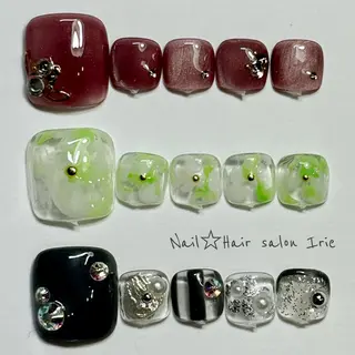 ネイル Hair salon Irie所属・與儀 知佳のネイルデザイン