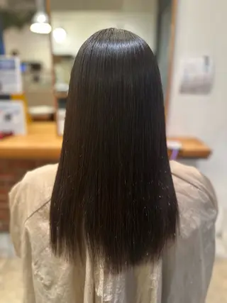 セミロング 多田 彩香のヘアスタイル