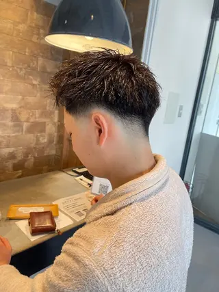 メンズ 吉田 剛のヘアスタイル
