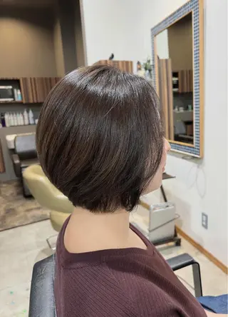 ショート カラー パーマ ヘアアレンジ キッズ 五反田　美容院☆張 明星☆韓国ヘアのヘアスタイル