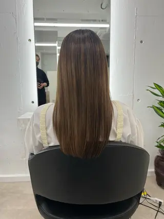 ロング 竹内 蓮のヘアスタイル