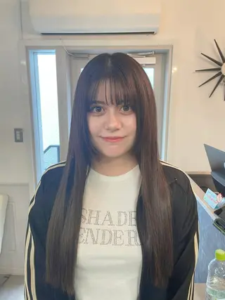 ロング girly/ヘア メイクMitsukiのヘアスタイル
