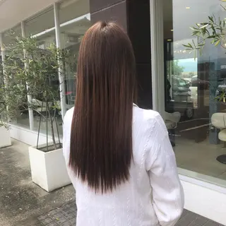 ロング EARTH長岡 🌼渡辺まい🌼のヘアスタイル