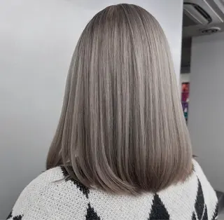 カラー グレージュ♡ベージュ ♡MA/表参道のヘアスタイル